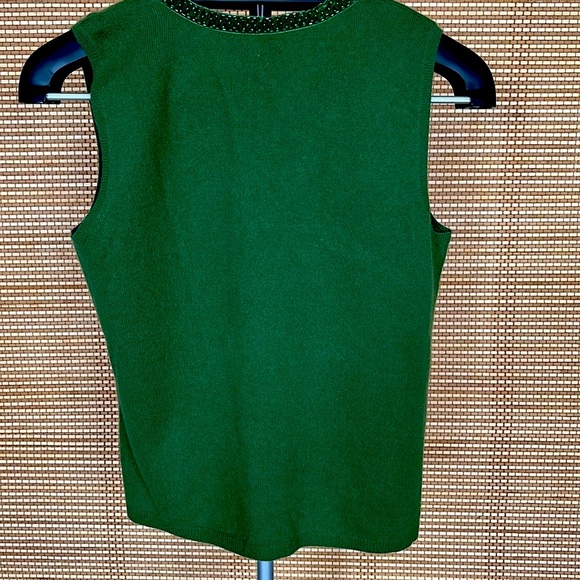 Jones New York wool sweater -green - Picture 2 of 4